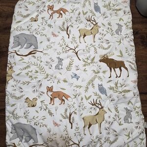 Sweet Jojo Woodland Forest Animals Baby Crib Comforter